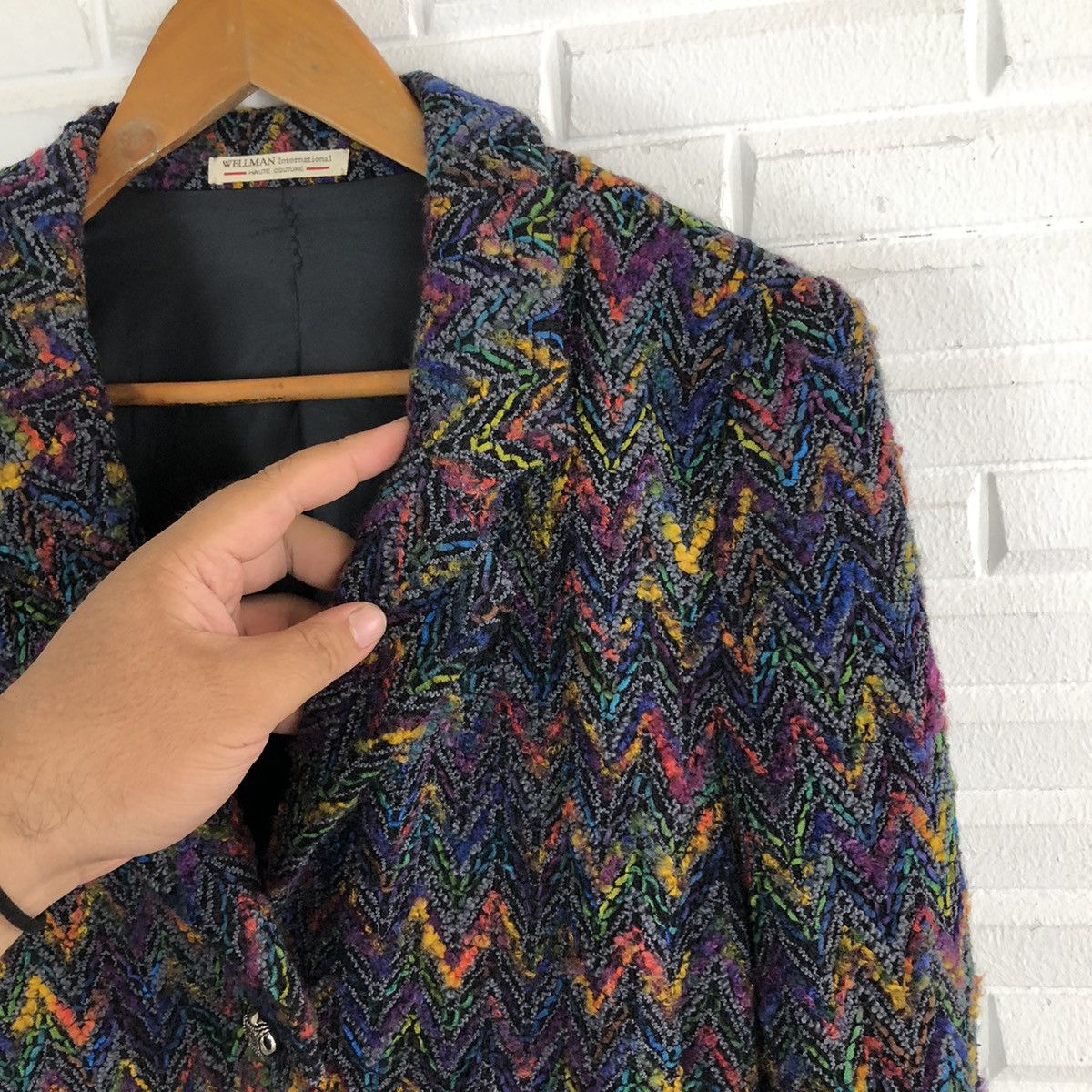 Japanese Brand RARE DESIGN JACKET WELLMAN ORIGINAL DESIGN Size US M / EU 48-50 / 2 - 4 Thumbnail