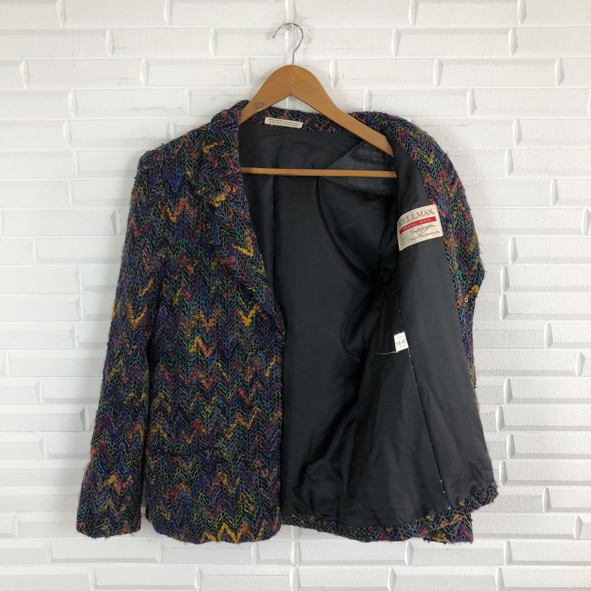 Japanese Brand RARE DESIGN JACKET WELLMAN ORIGINAL DESIGN Size US M / EU 48-50 / 2 - 9 Thumbnail