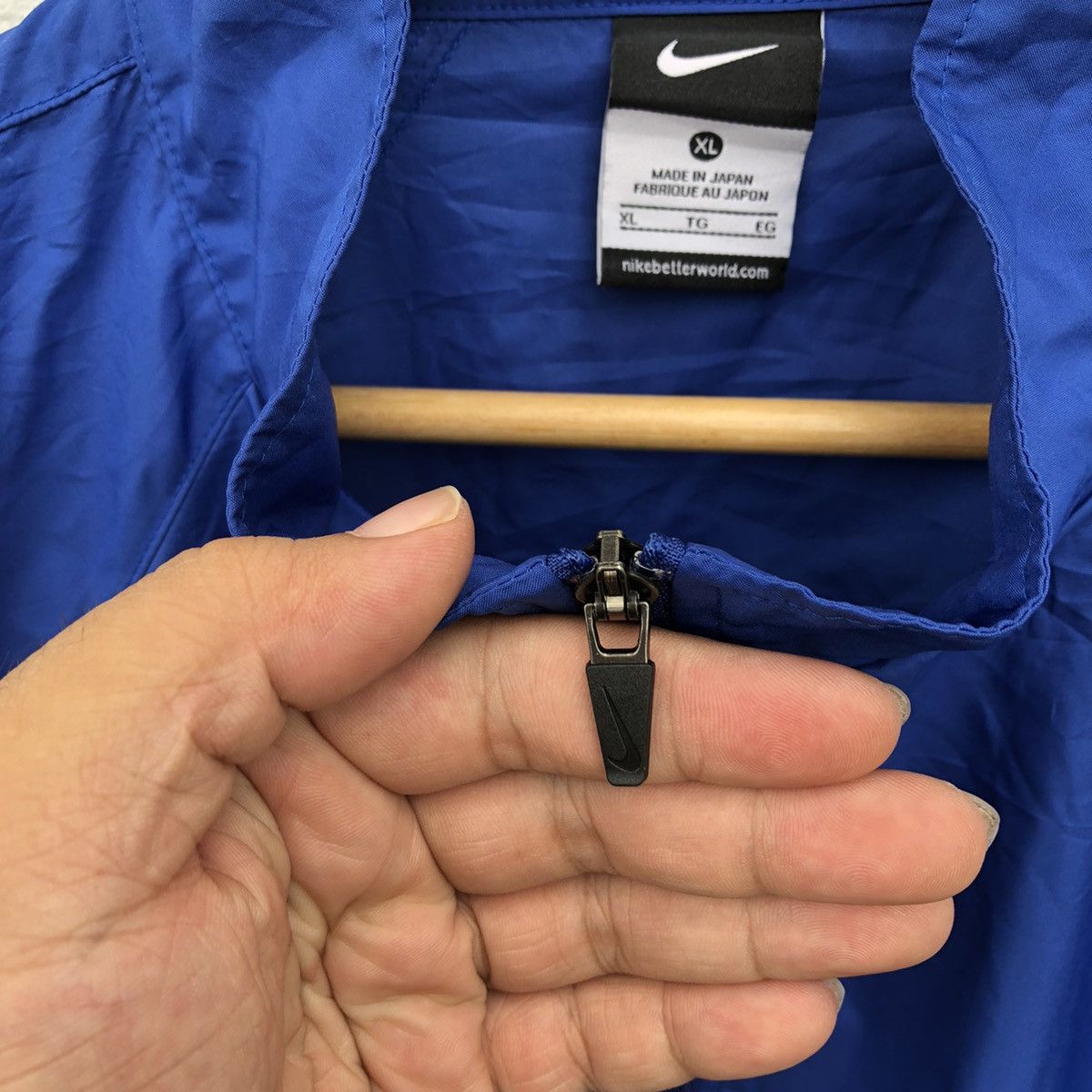 Nike VINTAGE NIKE WINDBREAKER JX-ENEOS WINTER CUP BIG LOGO Size US XL / EU 56 / 4 - 8 Thumbnail