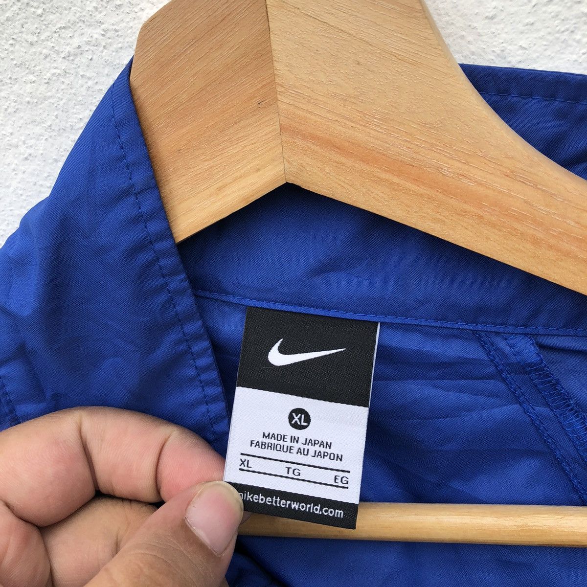 Nike VINTAGE NIKE WINDBREAKER JX-ENEOS WINTER CUP BIG LOGO Size US XL / EU 56 / 4 - 10 Thumbnail
