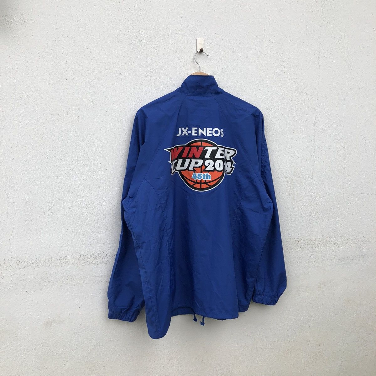 Nike VINTAGE NIKE WINDBREAKER JX-ENEOS WINTER CUP BIG LOGO Size US XL / EU 56 / 4 - 3 Thumbnail