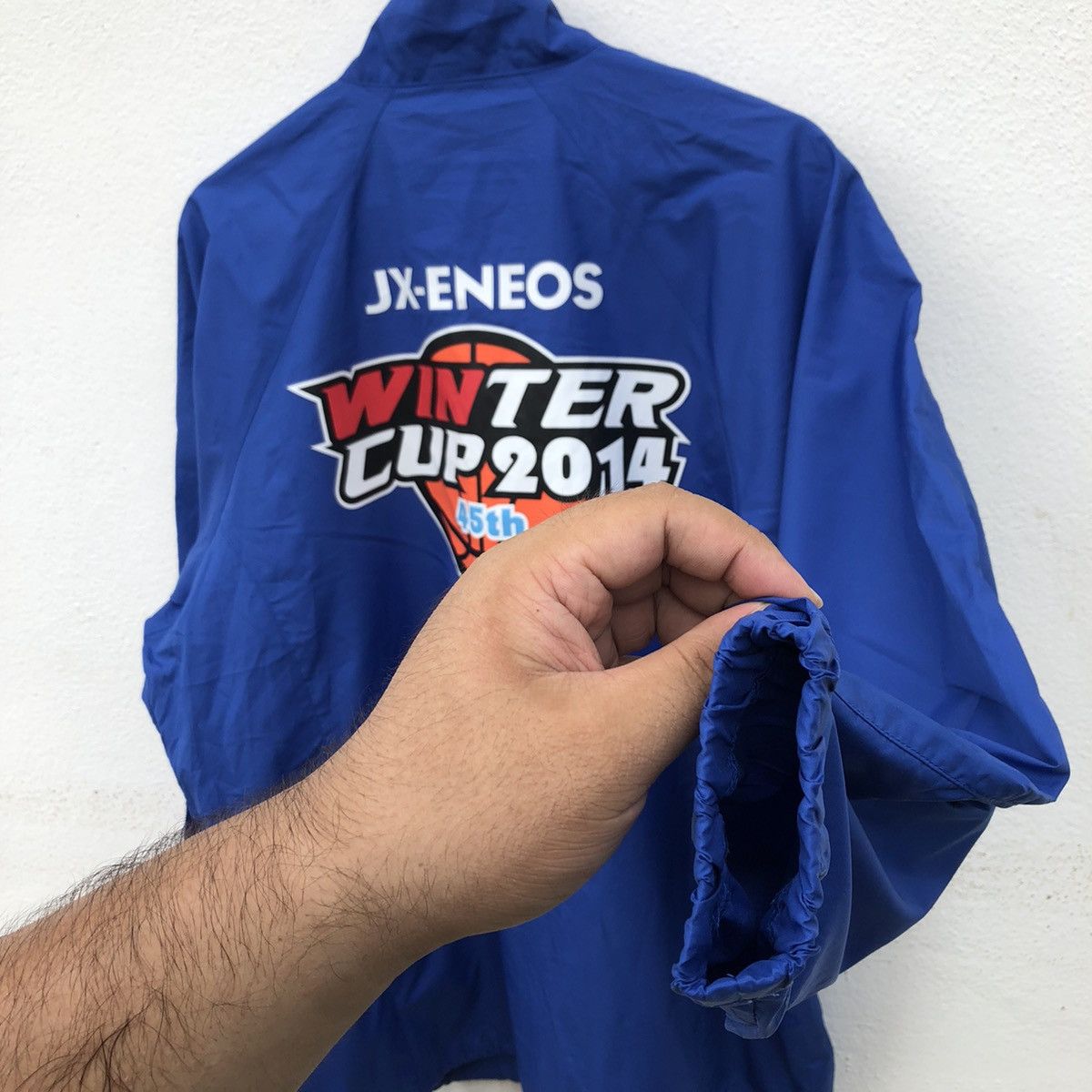 Nike VINTAGE NIKE WINDBREAKER JX-ENEOS WINTER CUP BIG LOGO Size US XL / EU 56 / 4 - 5 Thumbnail