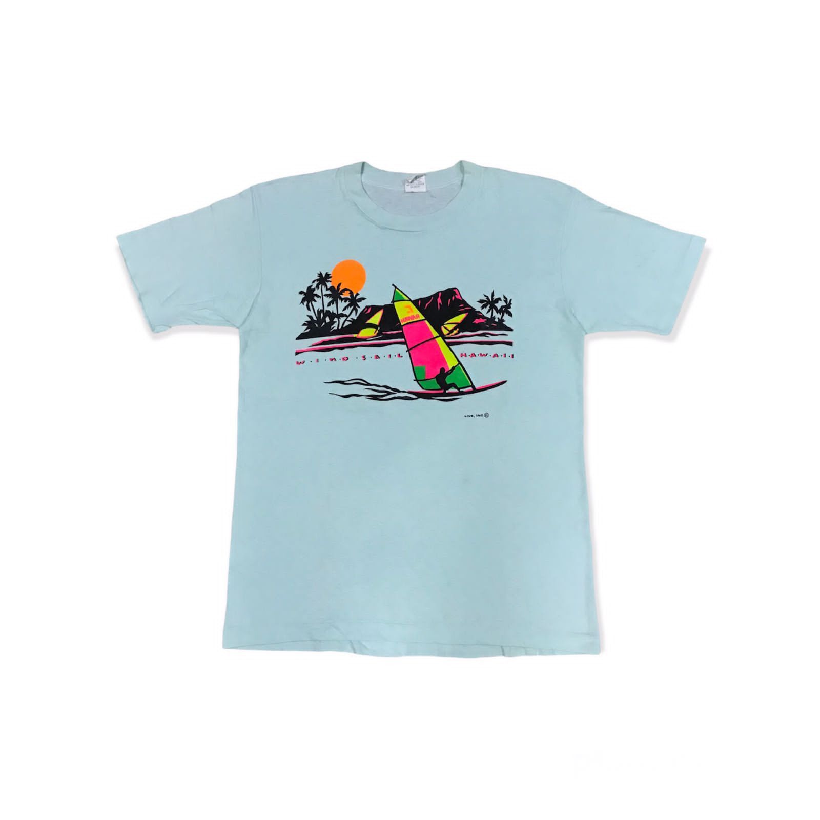 vintage single stitch hawaiian surfing tees