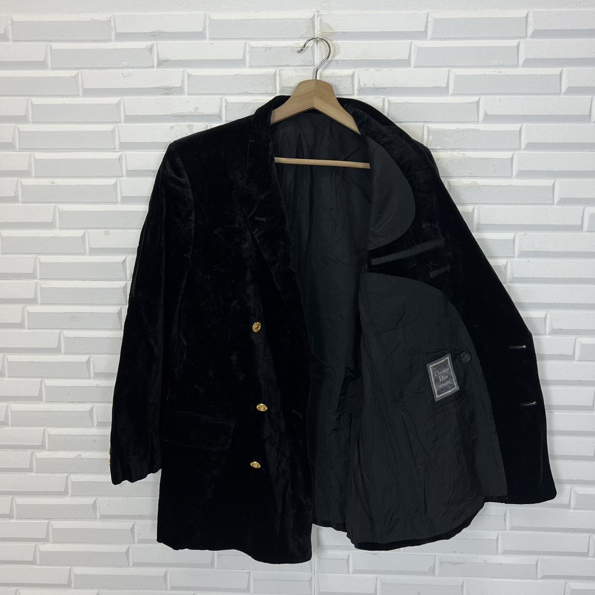 Christian Dior Monsieur VINTAGE CHRISTIAN DIOR MONSIEUR VELVET JACKET COAT Size US M / EU 48-50 / 2 - 8 Thumbnail