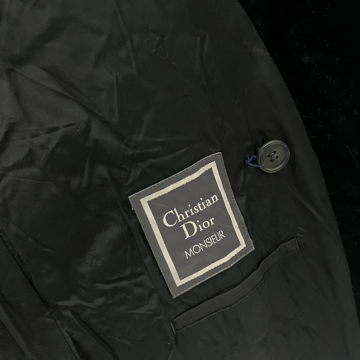 Christian Dior Monsieur VINTAGE CHRISTIAN DIOR MONSIEUR VELVET JACKET COAT Size US M / EU 48-50 / 2 - 10 Thumbnail