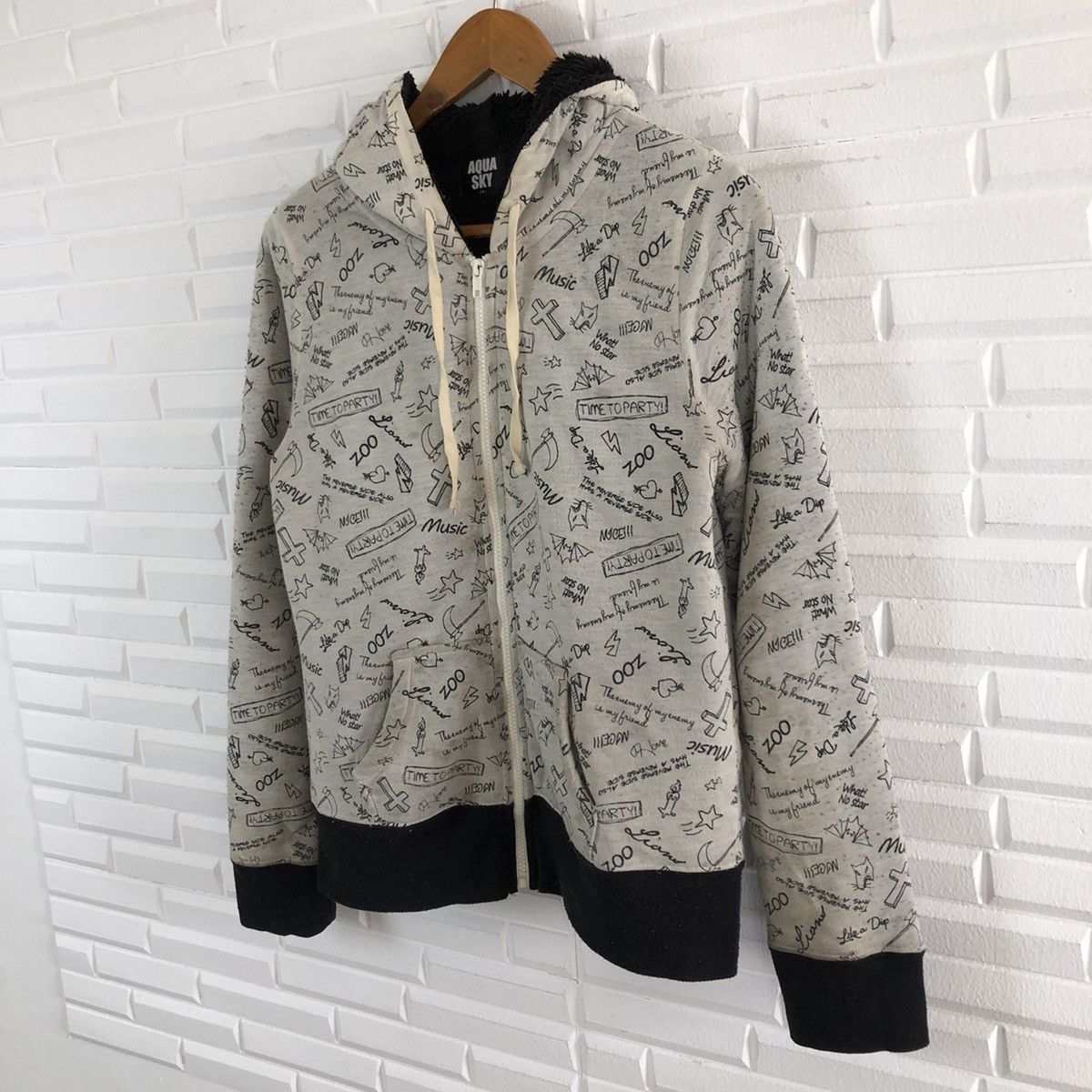 Japanese Brand RARE FULL PRINT AQUA SKY STREET FASHION DESIGN Size US M / EU 48-50 / 2 - 2 Thumbnail
