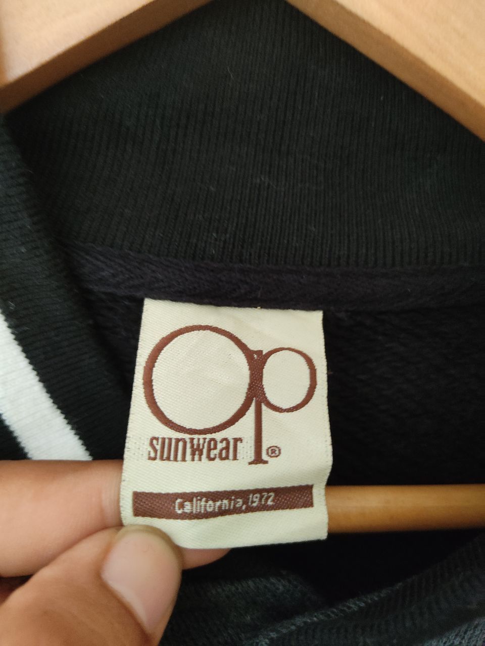 Japanese Brand × Ocean Pacific OCEAN PACIFIC SUNWEAR EMBROIDERED VARSITY JACKET Size US L / EU 52-54 / 3 - 6 Thumbnail
