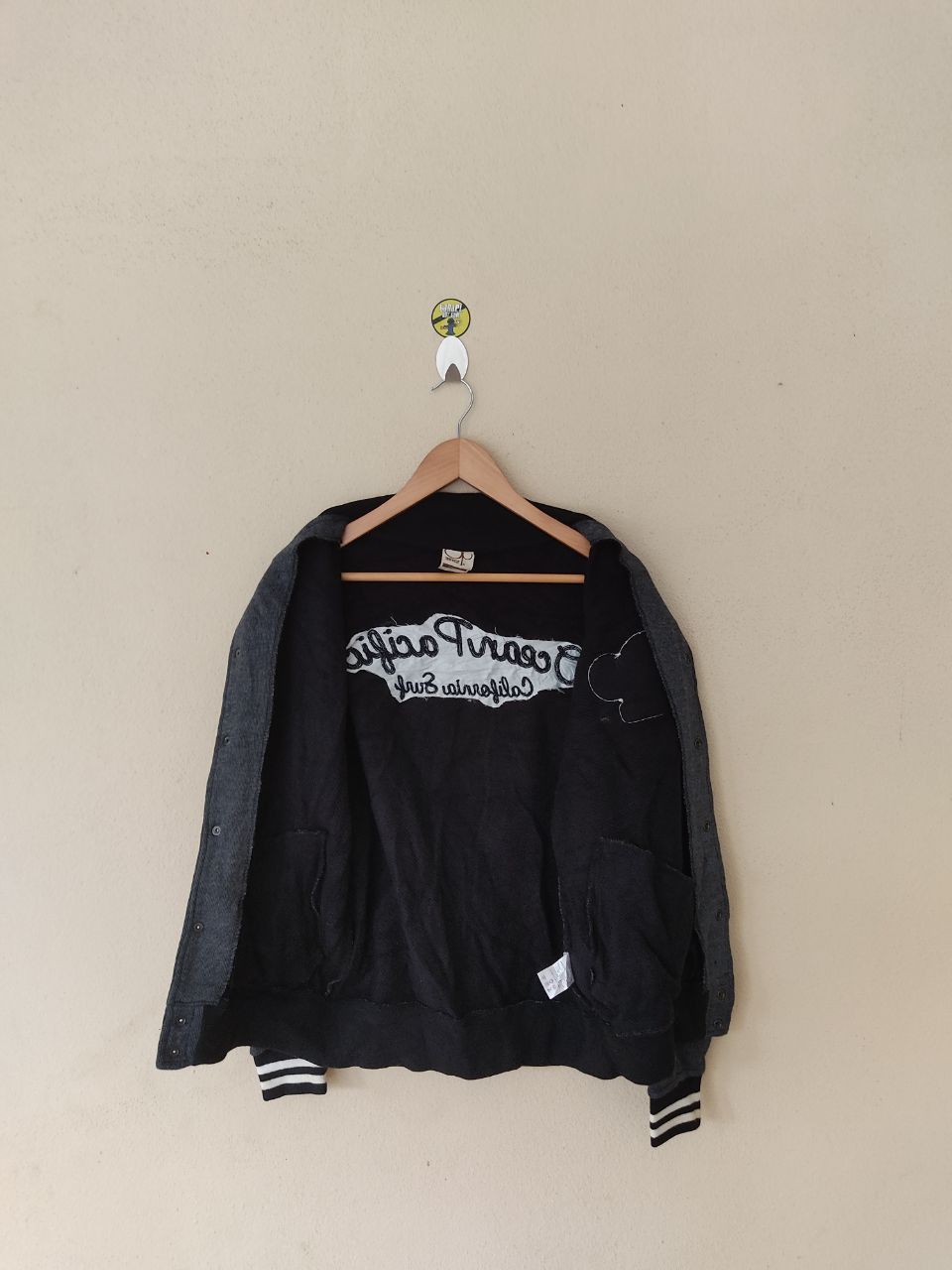 Japanese Brand × Ocean Pacific OCEAN PACIFIC SUNWEAR EMBROIDERED VARSITY JACKET Size US L / EU 52-54 / 3 - 5 Thumbnail
