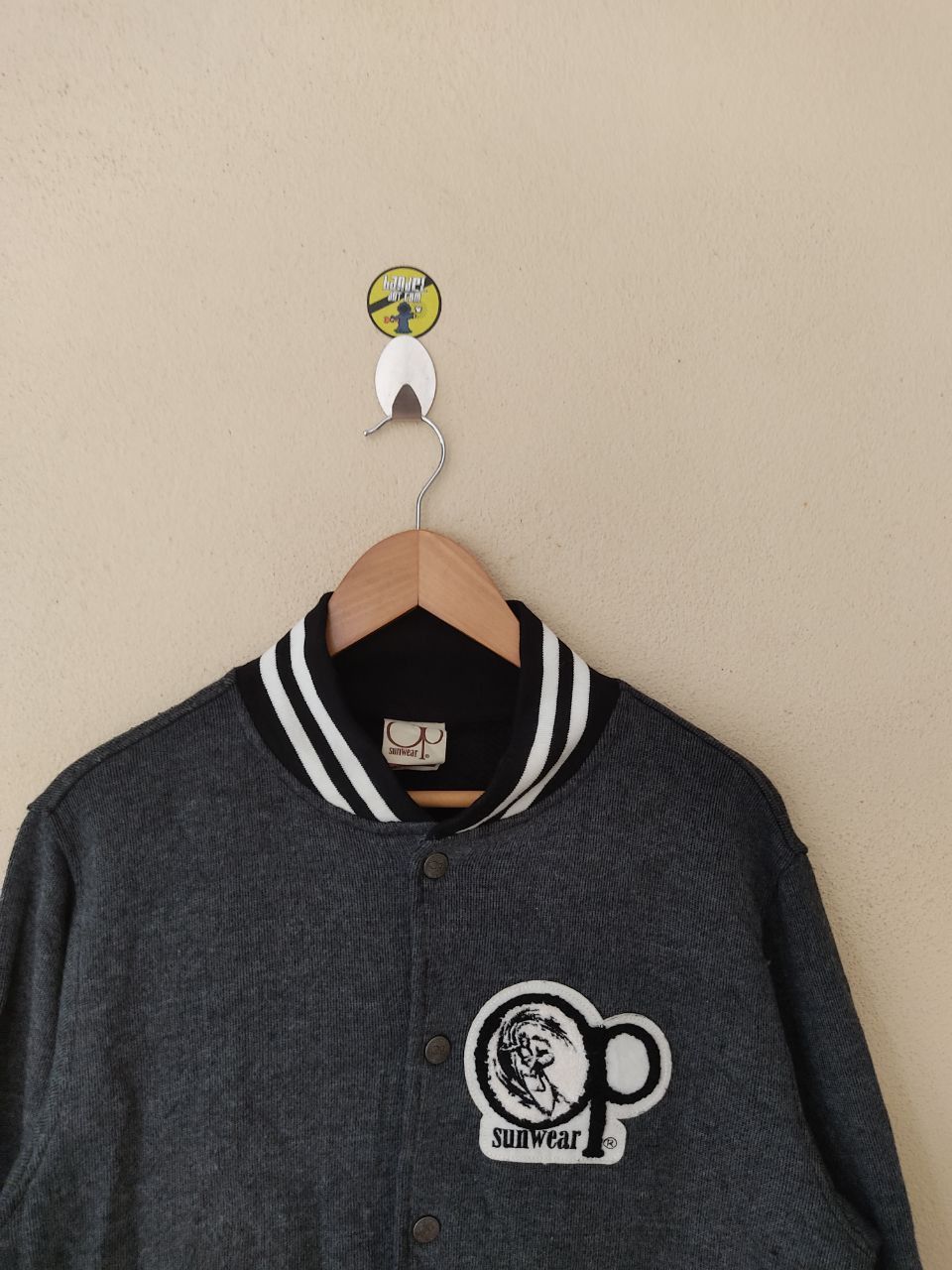 Japanese Brand × Ocean Pacific OCEAN PACIFIC SUNWEAR EMBROIDERED VARSITY JACKET Size US L / EU 52-54 / 3 - 3 Thumbnail
