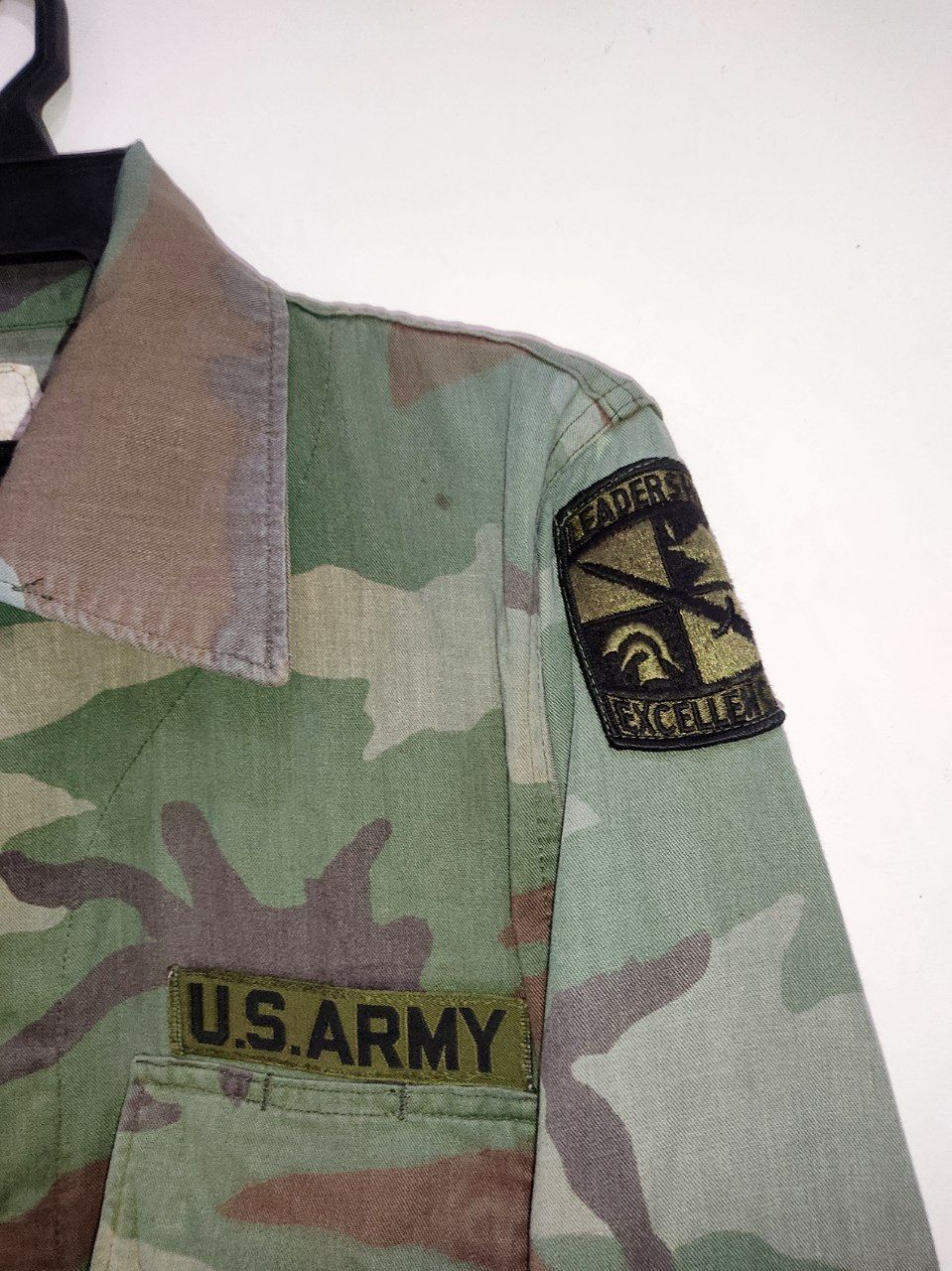 Vintage Vintage Army Camo Jacket Size US L / EU 52-54 / 3 - 3 Thumbnail