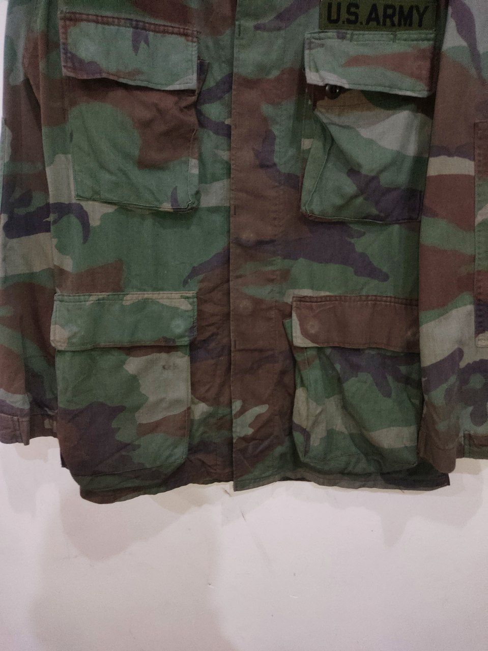 Vintage Vintage Army Camo Jacket Size US L / EU 52-54 / 3 - 4 Thumbnail