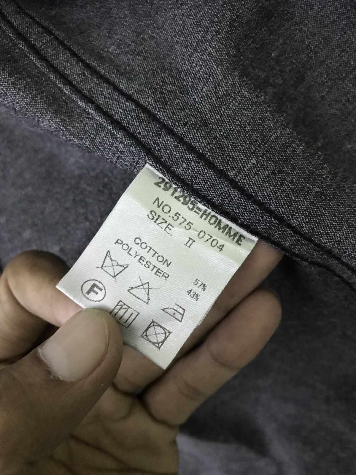 20471120 291295=homme shirt jacket made in japan Size US S / EU 44-46 / 1 - 9 Thumbnail