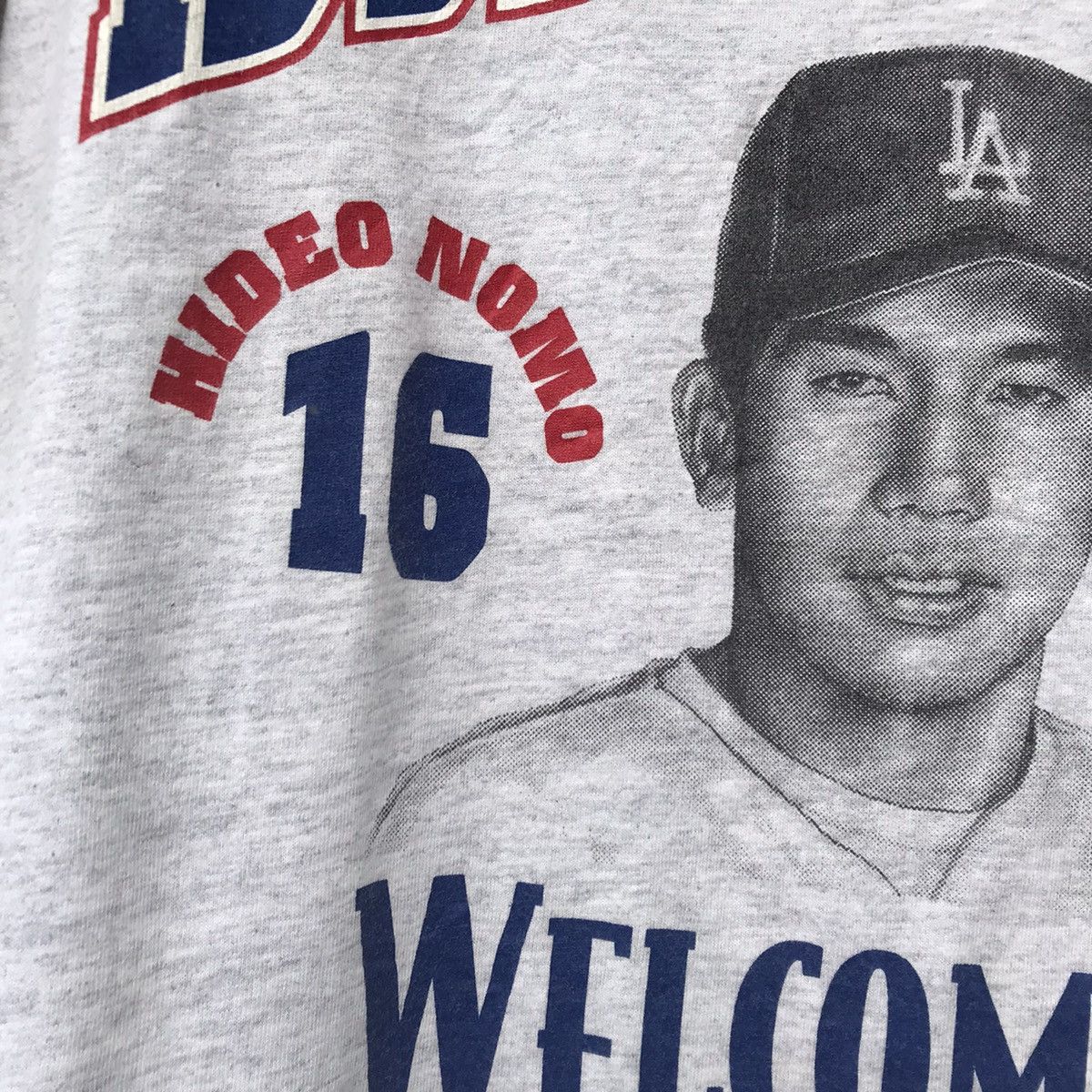 MLB Vintage 1995 All-Star Hideo Nomo Los Angeles Dodgers #16 Size US L / EU 52-54 / 3 - 4 Thumbnail