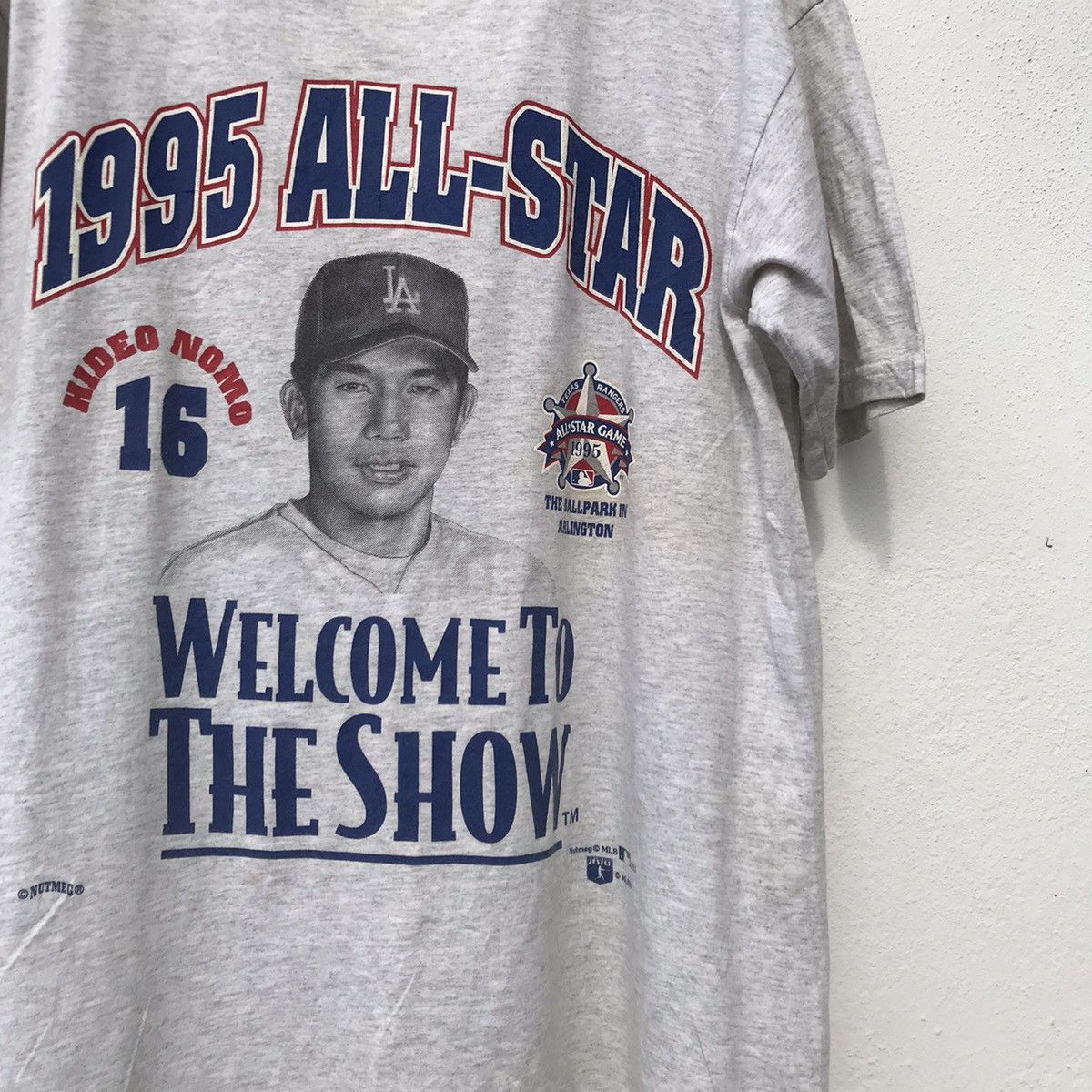 MLB Vintage 1995 All-Star Hideo Nomo Los Angeles Dodgers #16 Size US L / EU 52-54 / 3 - 3 Thumbnail