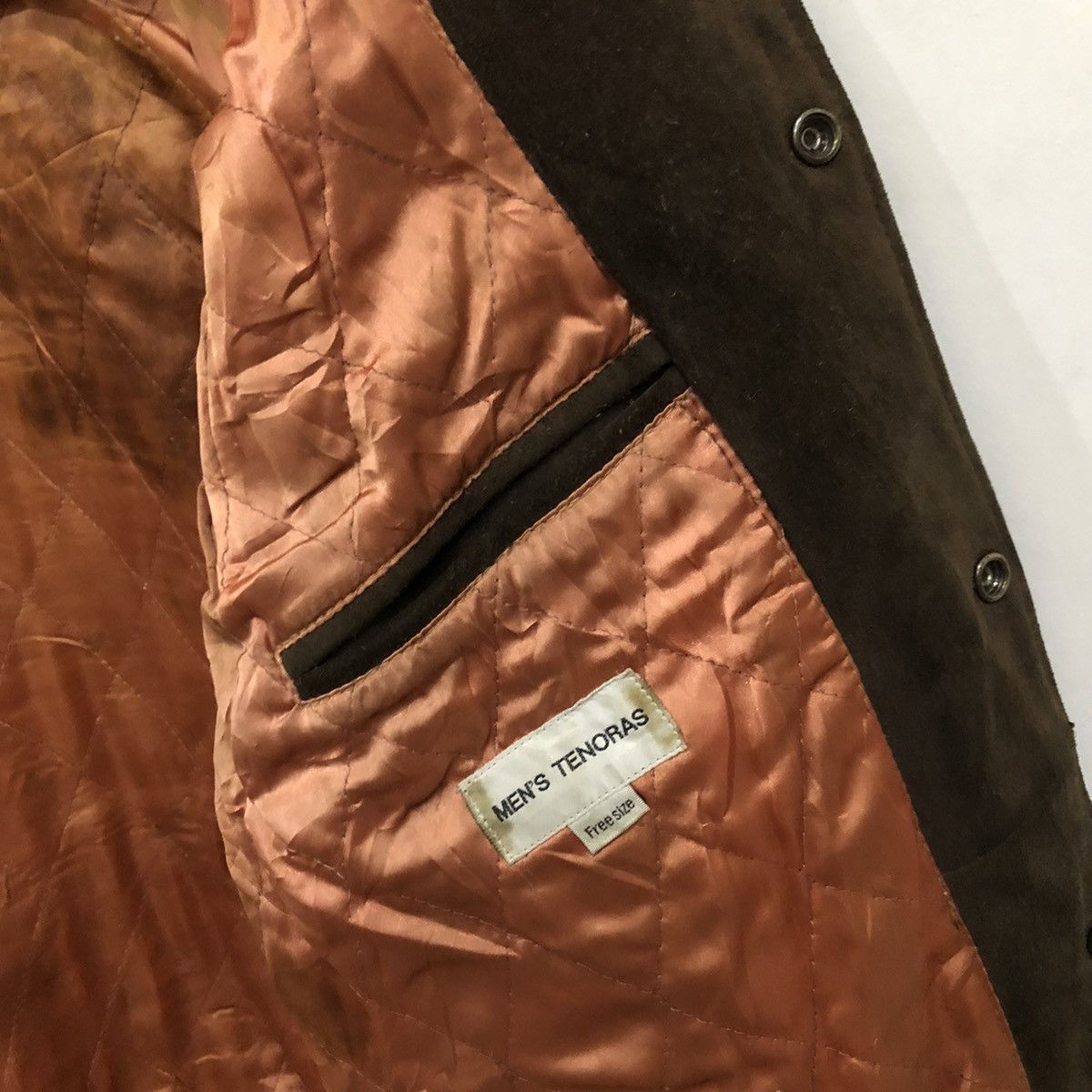 Japanese Brand Leather Varsity Jacket Men's Tenoras Big Logo Size US M / EU 48-50 / 2 - 11 Thumbnail