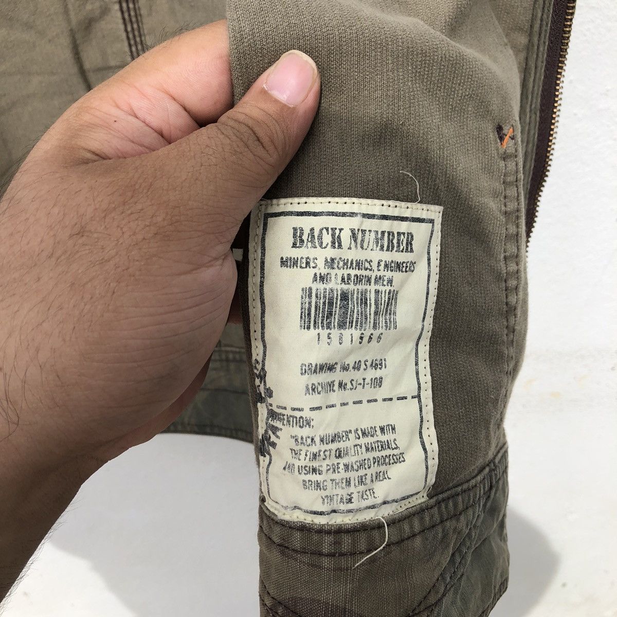 Japanese Brand MILITARY COLLECTIONS SURVIVAL JACKET CAMO BACK NUMBER Size US L / EU 52-54 / 3 - 14 Thumbnail