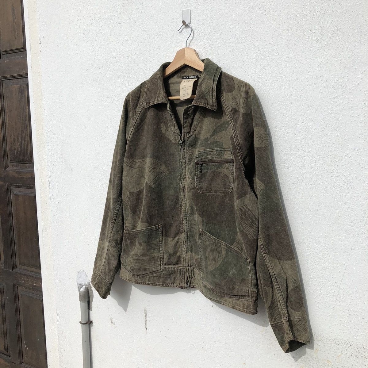 Japanese Brand MILITARY COLLECTIONS SURVIVAL JACKET CAMO BACK NUMBER Size US L / EU 52-54 / 3 - 2 Thumbnail