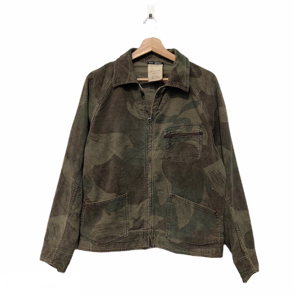 Japanese Brand MILITARY COLLECTIONS SURVIVAL JACKET CAMO BACK NUMBER Size US L / EU 52-54 / 3 - 1 Thumbnail
