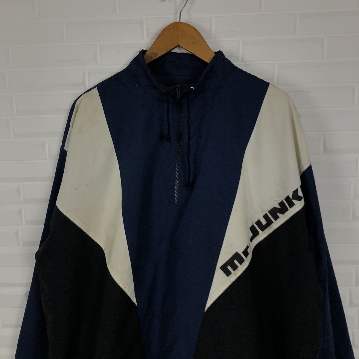 Japanese Brand LIGHT COACH JACKET MR.JUNKO FOR MEN BIG LOGO Size US L / EU 52-54 / 3 - 3 Thumbnail