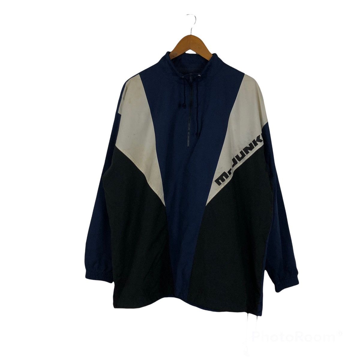 Japanese Brand LIGHT COACH JACKET MR.JUNKO FOR MEN BIG LOGO Size US L / EU 52-54 / 3 - 1 Thumbnail