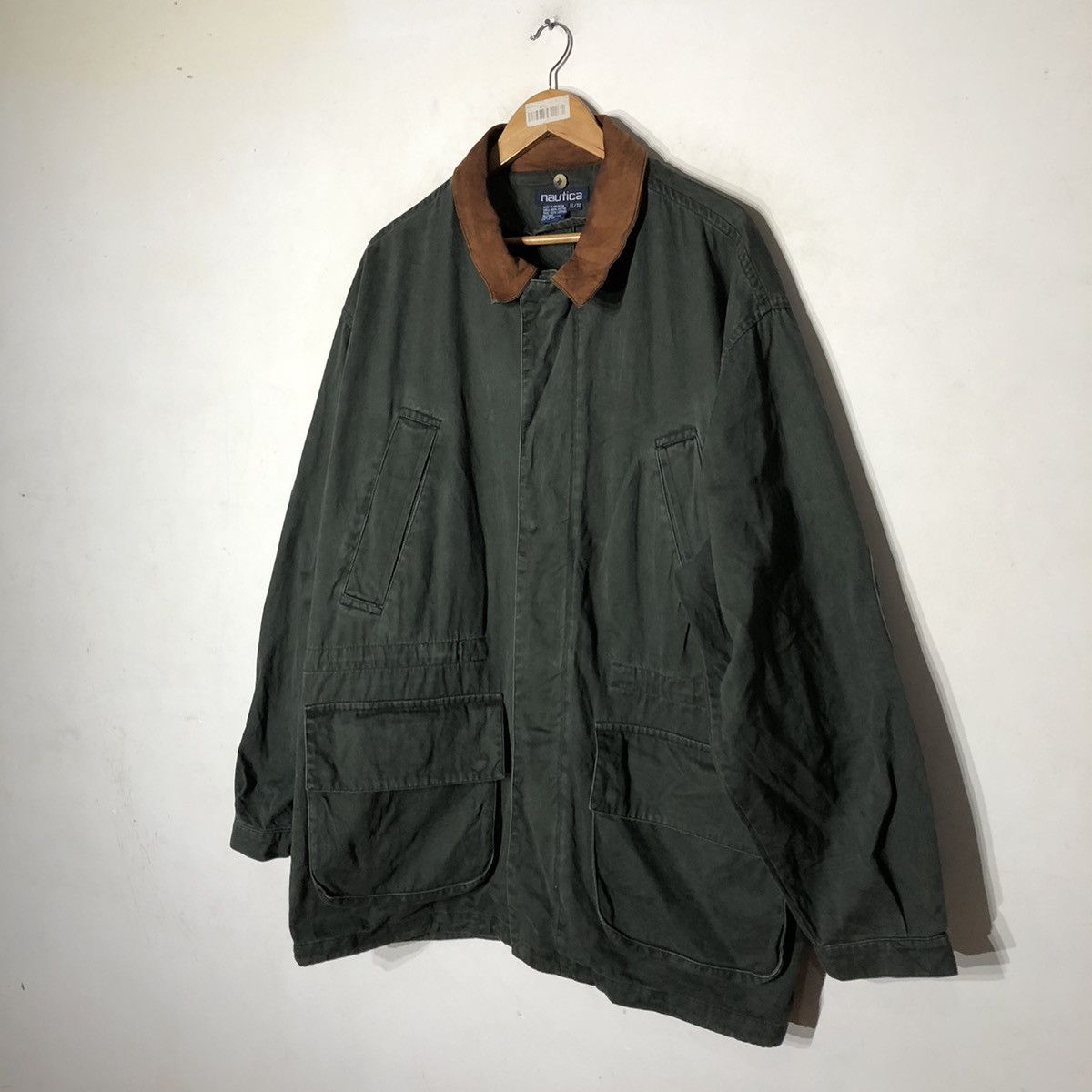 Japanese Brand × Vintage 🔥90’s VINTAGE CHORE WORK SURVIVAL JACKET NAUTICA Size US XL / EU 56 / 4 - 2 Thumbnail