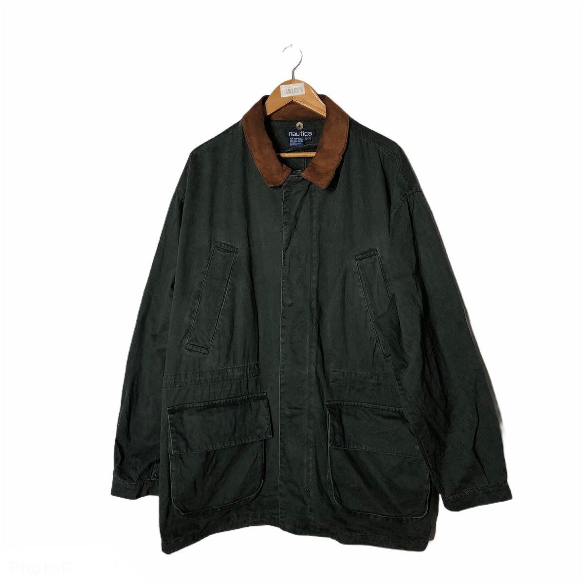 Japanese Brand × Vintage 🔥90’s VINTAGE CHORE WORK SURVIVAL JACKET NAUTICA Size US XL / EU 56 / 4 - 1 Thumbnail