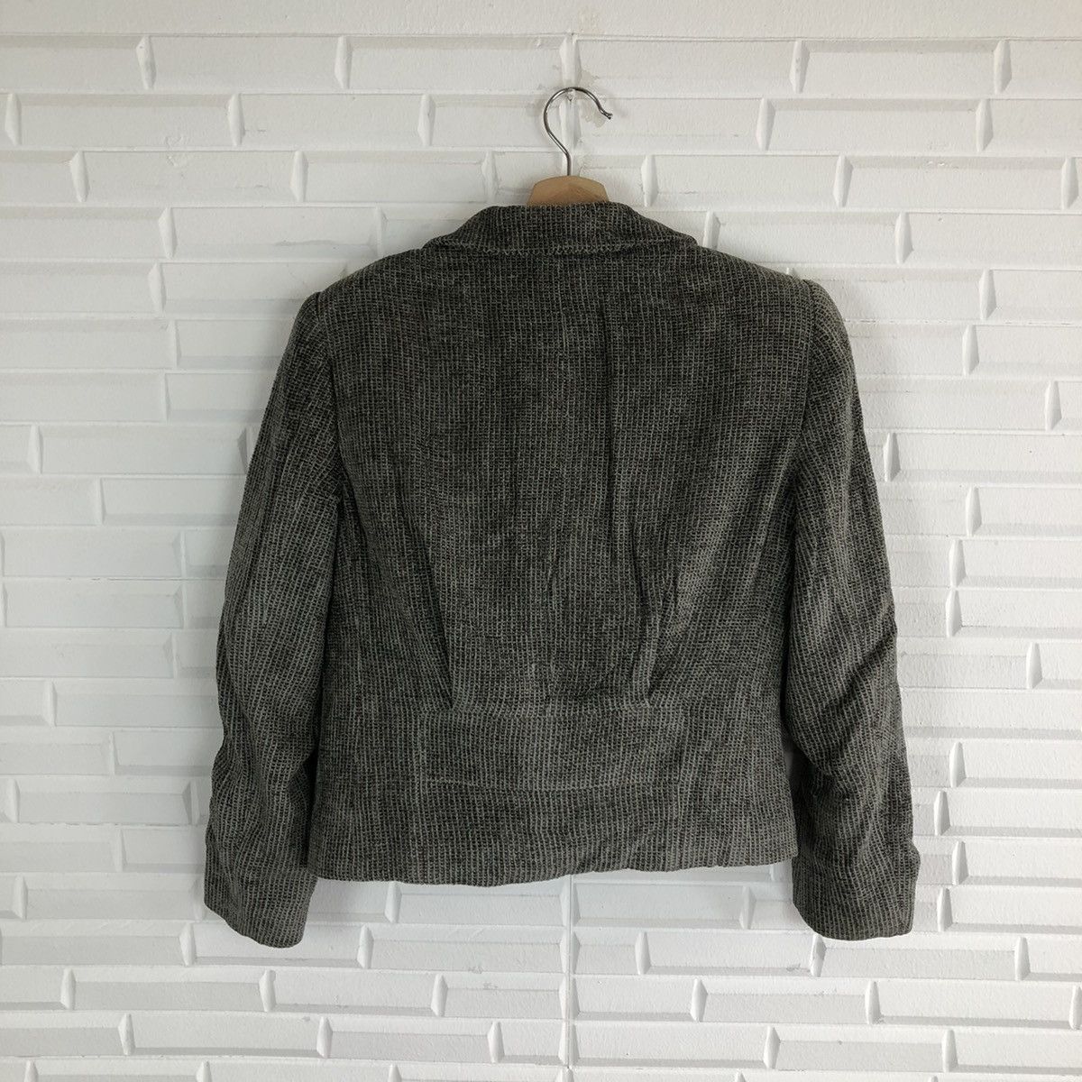 Japanese Brand CROPPED JACKET MANI MADE IN ITALY Size US M / EU 48-50 / 2 - 6 Thumbnail