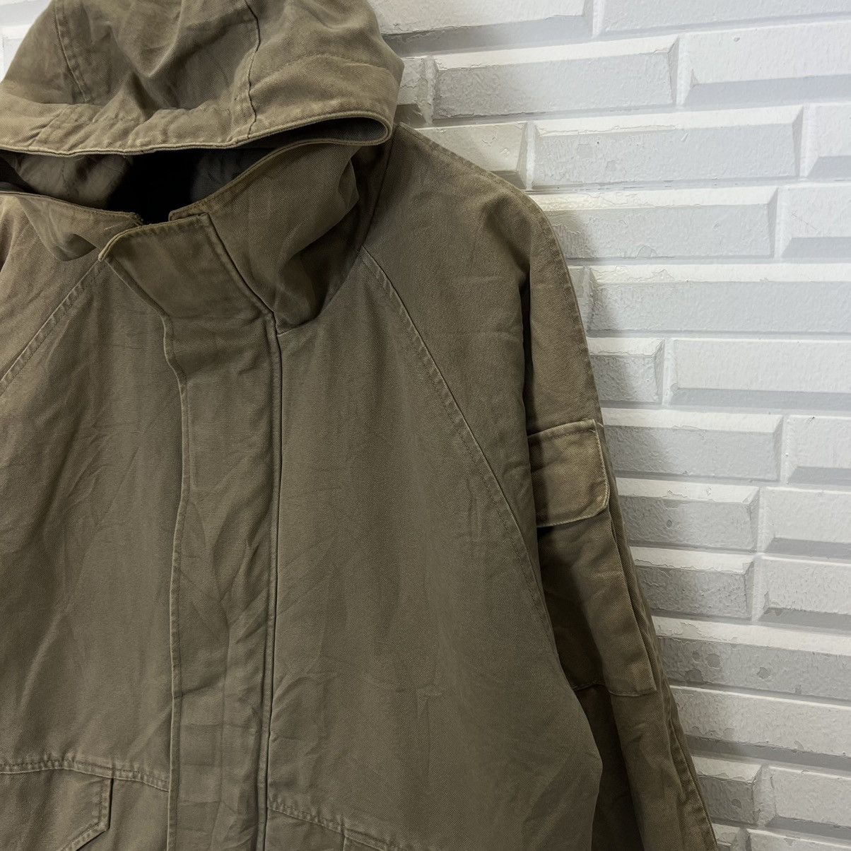 Japanese Brand × Oshkosh VINTAGE OSHKOSH SURVIVAL PARACHUTE BIKER JACKET HOODIE Size US M / EU 48-50 / 2 - 6 Thumbnail