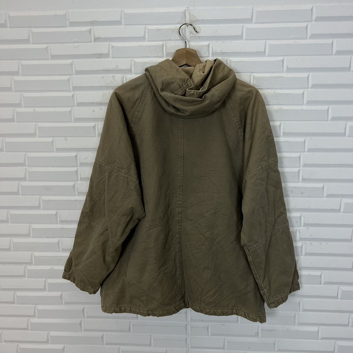 Japanese Brand × Oshkosh VINTAGE OSHKOSH SURVIVAL PARACHUTE BIKER JACKET HOODIE Size US M / EU 48-50 / 2 - 11 Thumbnail