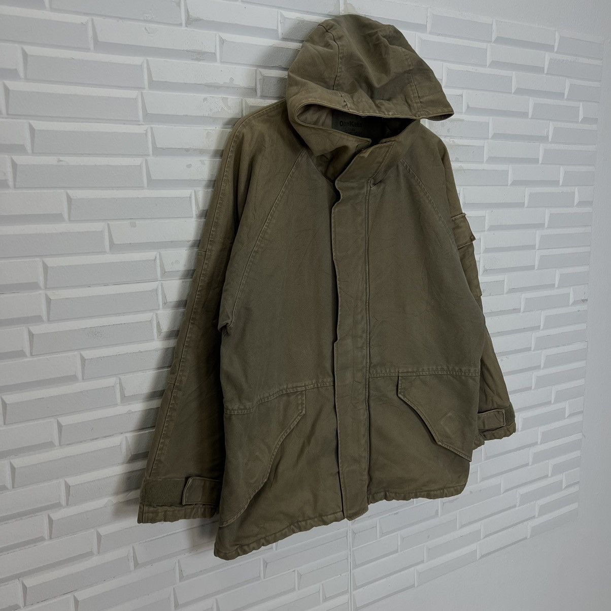 Japanese Brand × Oshkosh VINTAGE OSHKOSH SURVIVAL PARACHUTE BIKER JACKET HOODIE Size US M / EU 48-50 / 2 - 5 Thumbnail