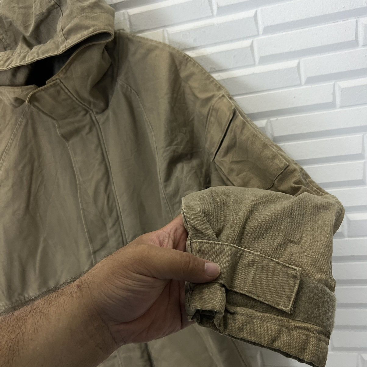 Japanese Brand × Oshkosh VINTAGE OSHKOSH SURVIVAL PARACHUTE BIKER JACKET HOODIE Size US M / EU 48-50 / 2 - 7 Thumbnail