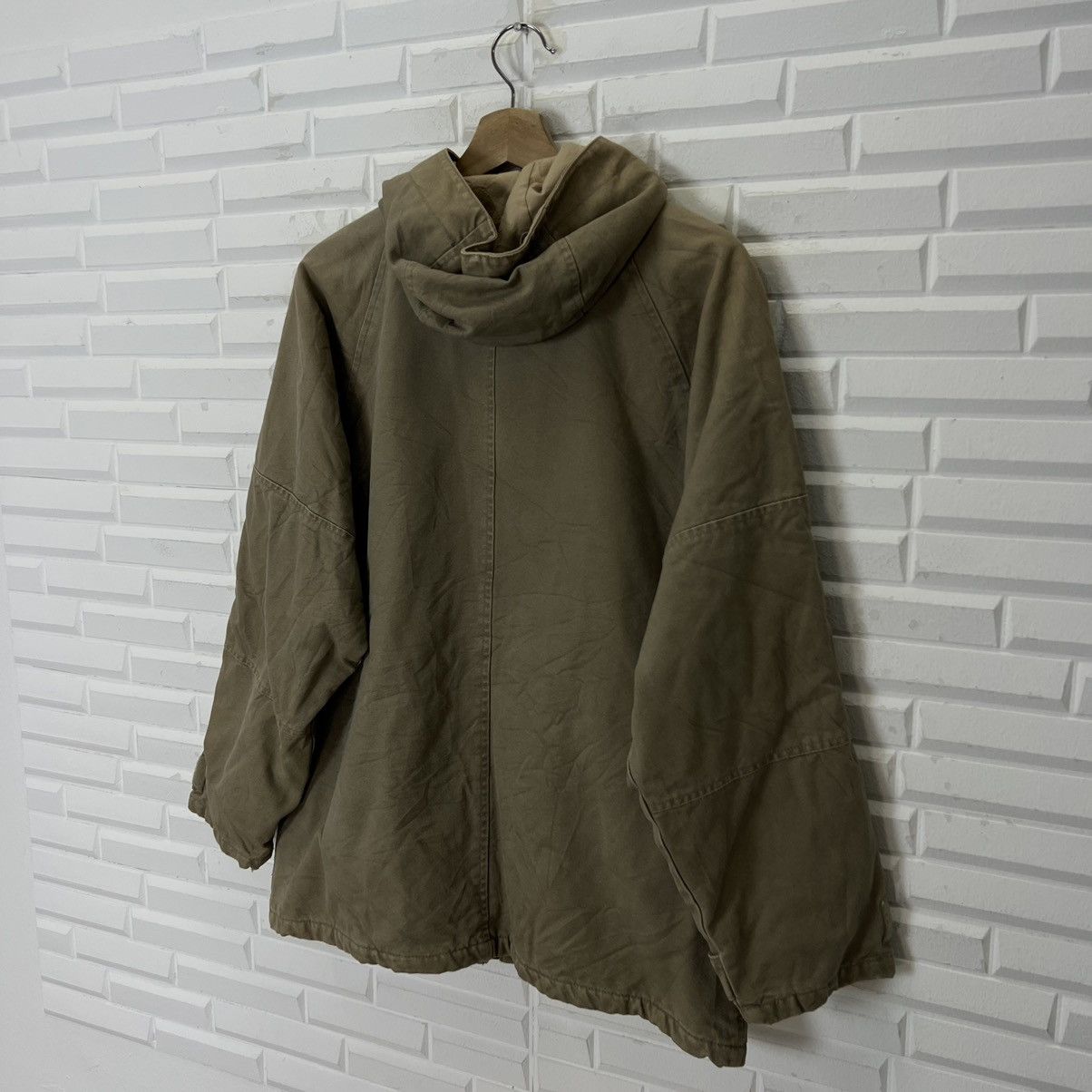Japanese Brand × Oshkosh VINTAGE OSHKOSH SURVIVAL PARACHUTE BIKER JACKET HOODIE Size US M / EU 48-50 / 2 - 12 Thumbnail
