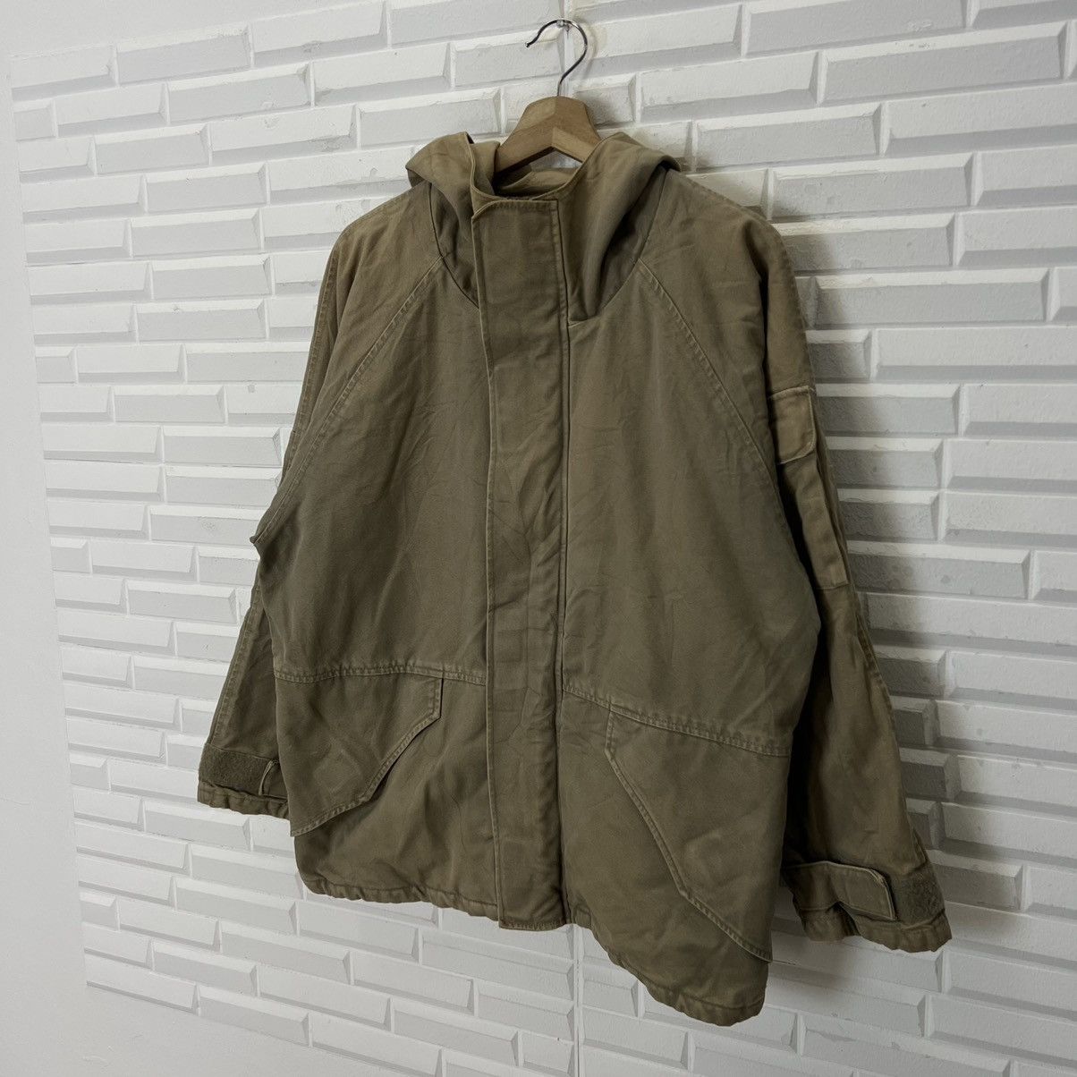 Japanese Brand × Oshkosh VINTAGE OSHKOSH SURVIVAL PARACHUTE BIKER JACKET HOODIE Size US M / EU 48-50 / 2 - 10 Thumbnail