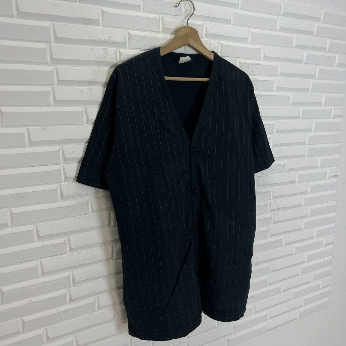 Japanese Brand VINTAGE WOOLRICH SHORT SLEEVE CARDIGAN JAPAN Size US L / EU 52-54 / 3 - 4 Thumbnail