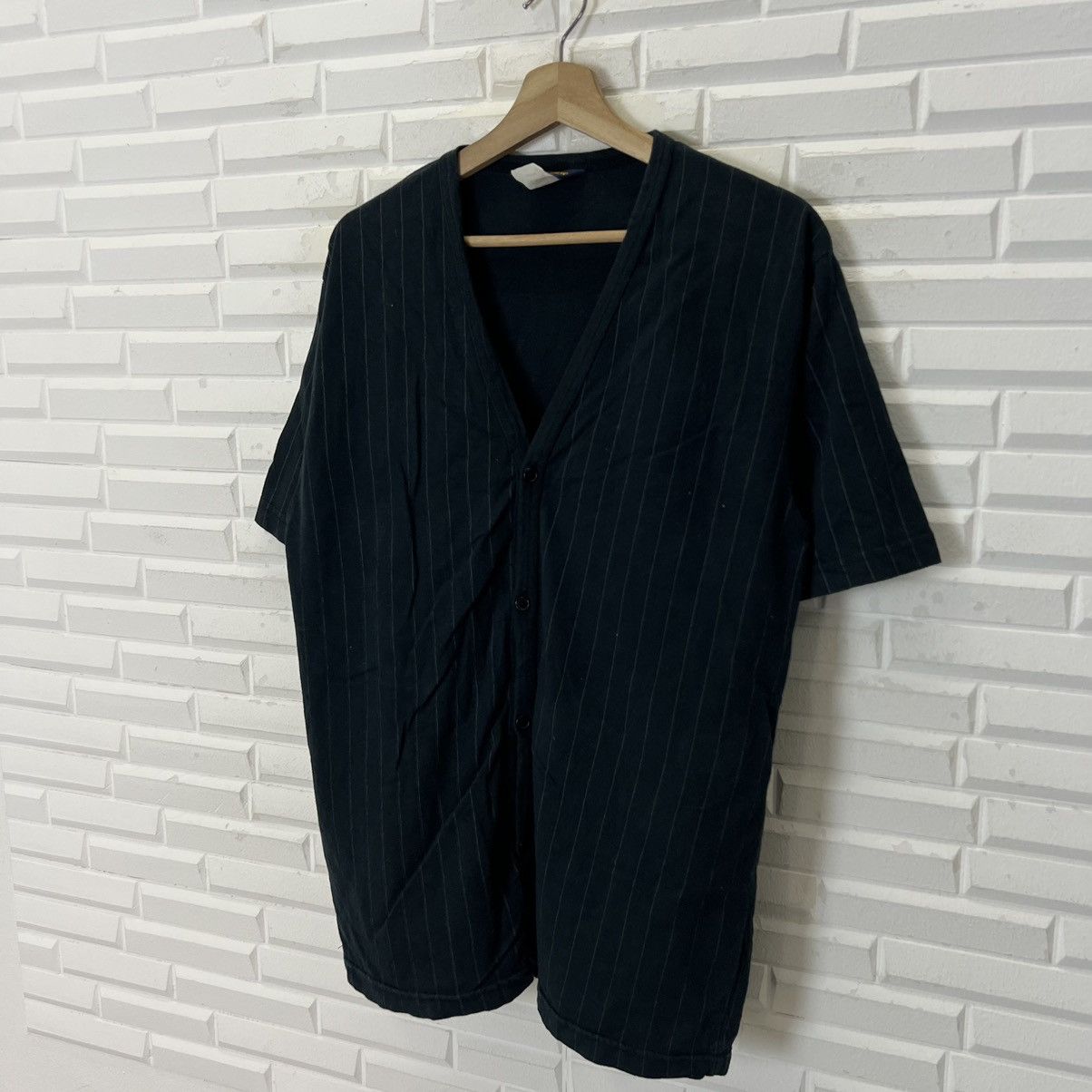 Japanese Brand VINTAGE WOOLRICH SHORT SLEEVE CARDIGAN JAPAN Size US L / EU 52-54 / 3 - 2 Thumbnail