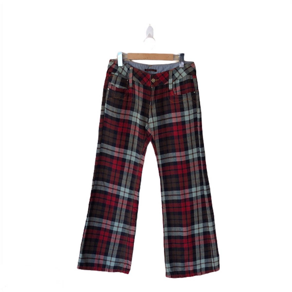 Japanese Brand 💥LAST DROP BEFORE DELETE💥TARTAN DESIGN ET MADE IN NIPPON Size US 31 - 1 Thumbnail
