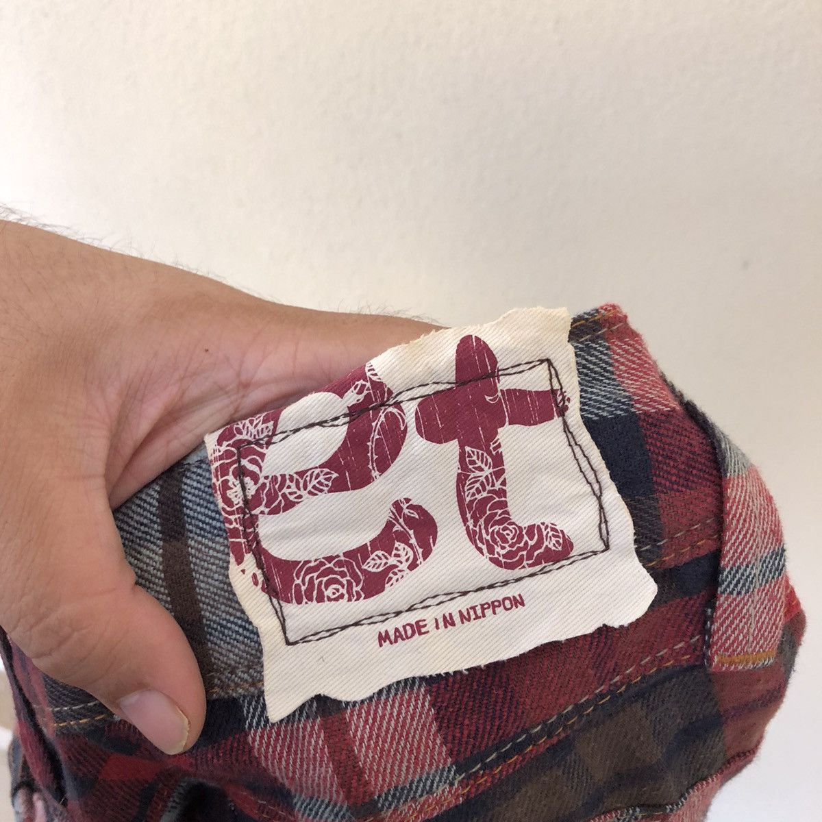 Japanese Brand 💥LAST DROP BEFORE DELETE💥TARTAN DESIGN ET MADE IN NIPPON Size US 31 - 13 Thumbnail