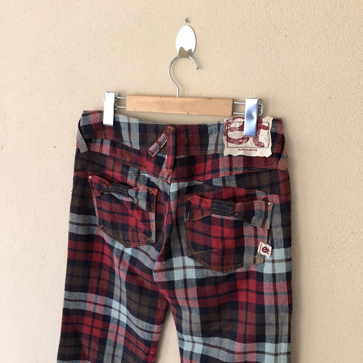 Japanese Brand 💥LAST DROP BEFORE DELETE💥TARTAN DESIGN ET MADE IN NIPPON Size US 31 - 10 Thumbnail