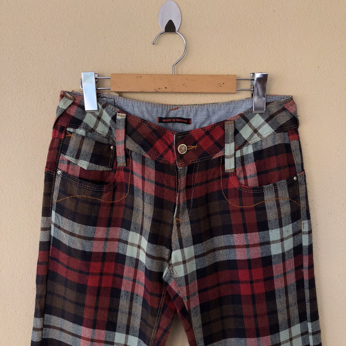 Japanese Brand 💥LAST DROP BEFORE DELETE💥TARTAN DESIGN ET MADE IN NIPPON Size US 31 - 5 Thumbnail