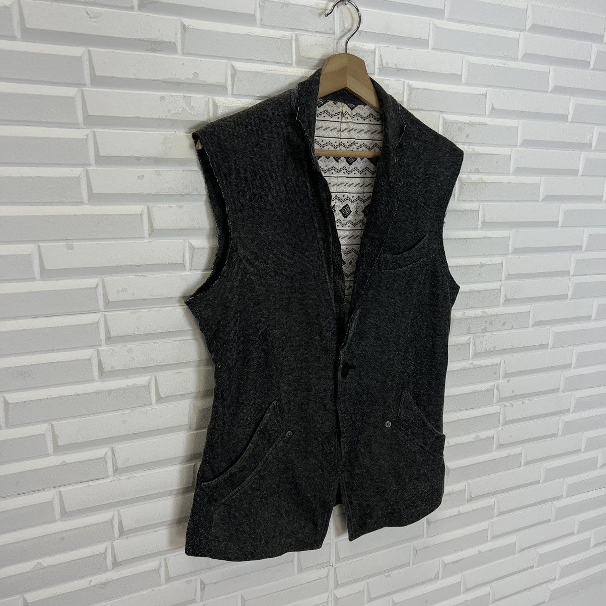 PPFM RARE TANKTOP VEST PPFM NICE LINING PUNK STYLE DESIGN Size US L / EU 52-54 / 3 - 4 Thumbnail