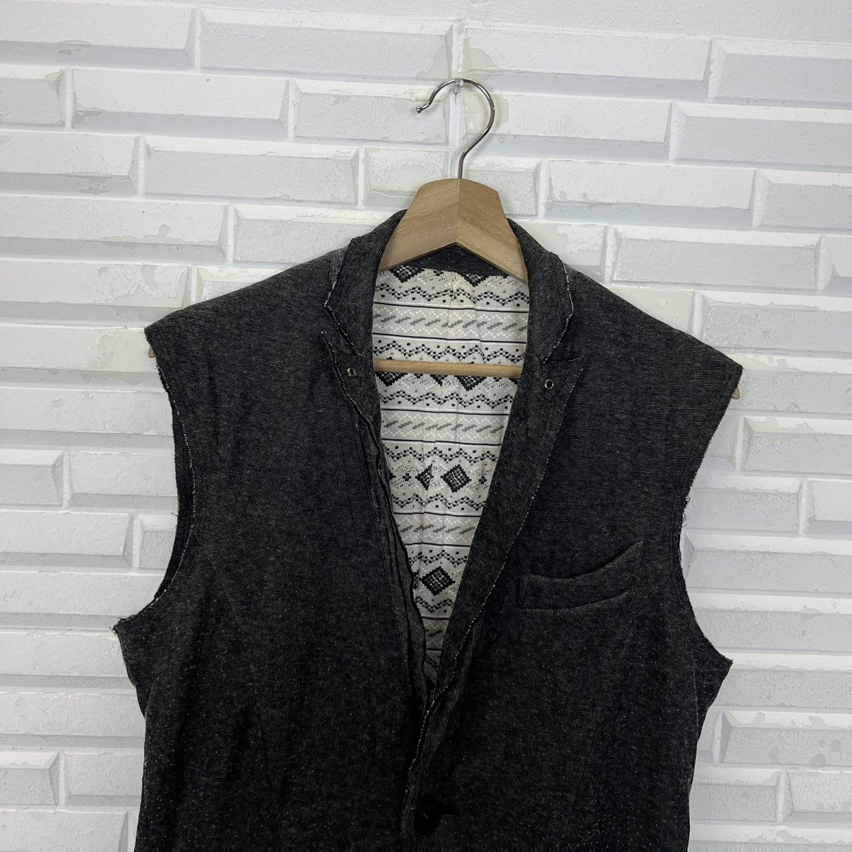 PPFM RARE TANKTOP VEST PPFM NICE LINING PUNK STYLE DESIGN Size US L / EU 52-54 / 3 - 3 Thumbnail