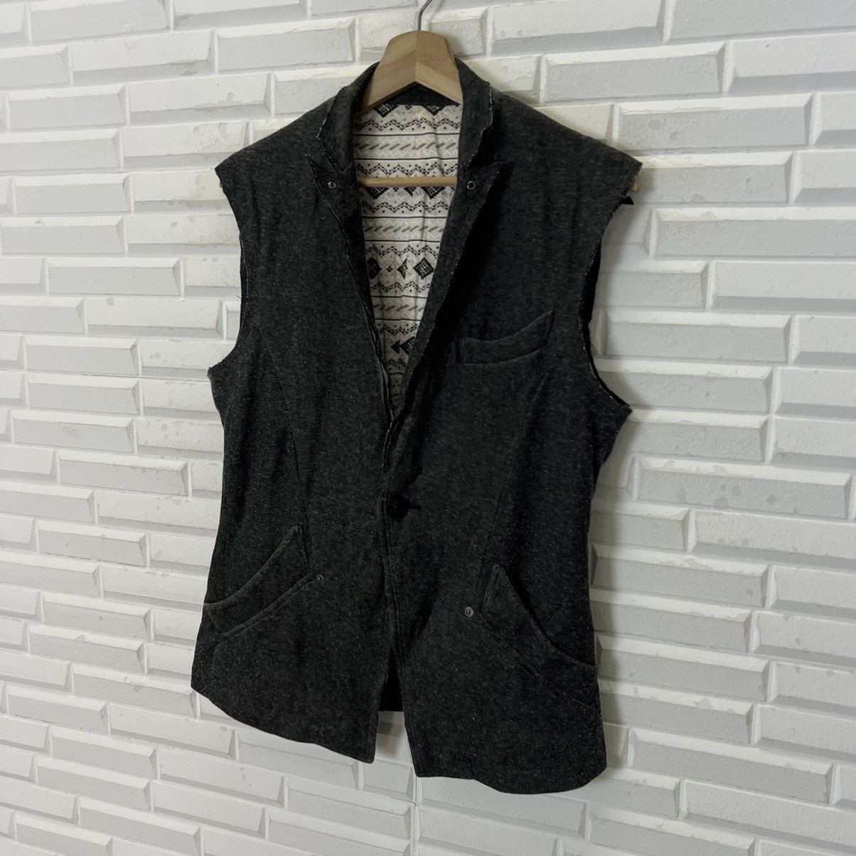 PPFM RARE TANKTOP VEST PPFM NICE LINING PUNK STYLE DESIGN Size US L / EU 52-54 / 3 - 2 Thumbnail