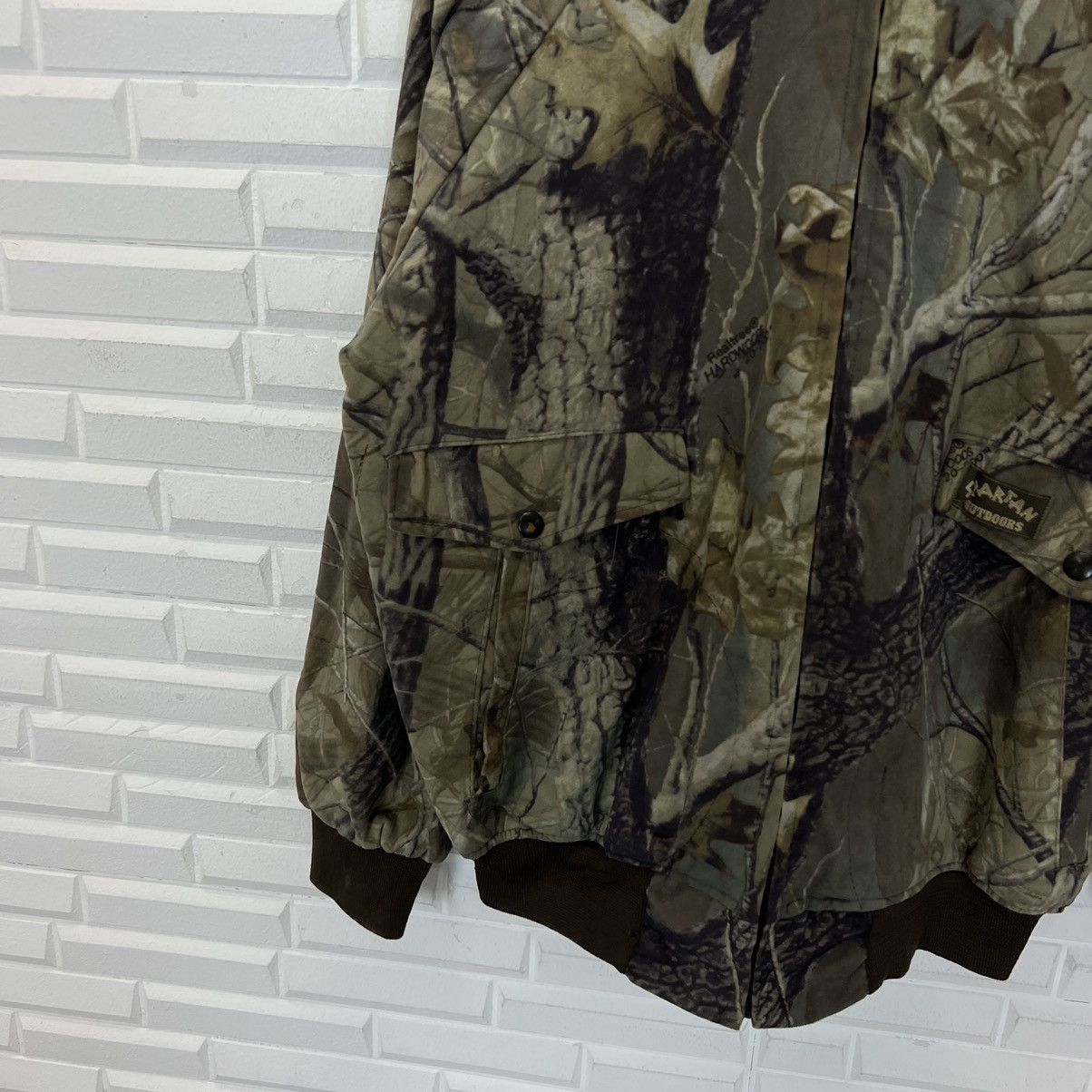 Other VINTAGE SPARTAN OUTDOOR CAMO DESIGN BOMBER JACKET MIKITARY Size US M / EU 48-50 / 2 - 4 Thumbnail
