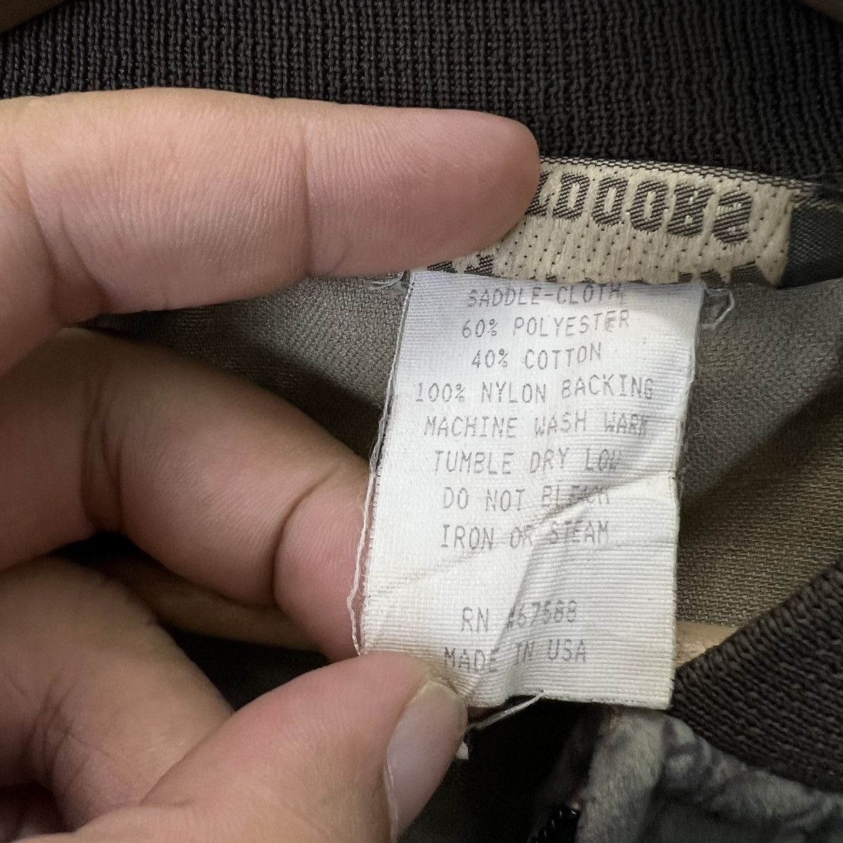 Other VINTAGE SPARTAN OUTDOOR CAMO DESIGN BOMBER JACKET MIKITARY Size US M / EU 48-50 / 2 - 17 Thumbnail