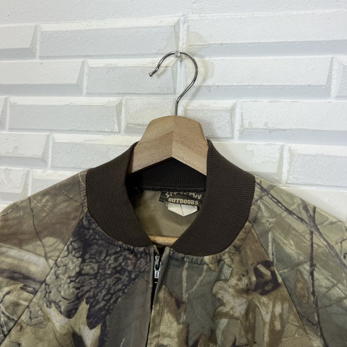 Other VINTAGE SPARTAN OUTDOOR CAMO DESIGN BOMBER JACKET MIKITARY Size US M / EU 48-50 / 2 - 8 Thumbnail