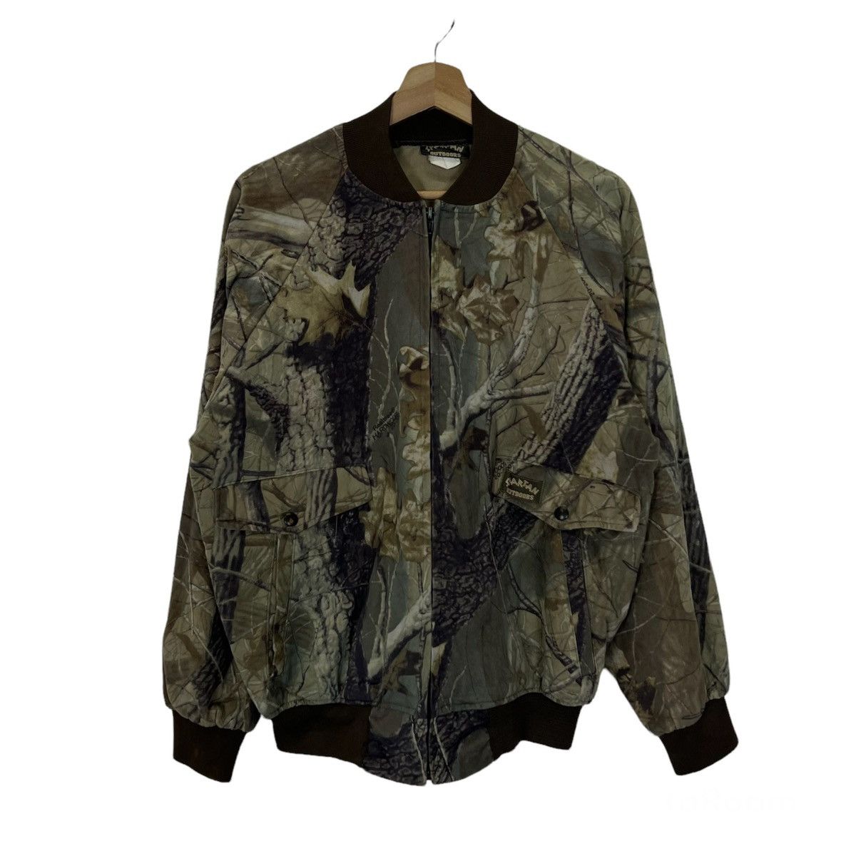 Other VINTAGE SPARTAN OUTDOOR CAMO DESIGN BOMBER JACKET MIKITARY Size US M / EU 48-50 / 2 - 1 Thumbnail