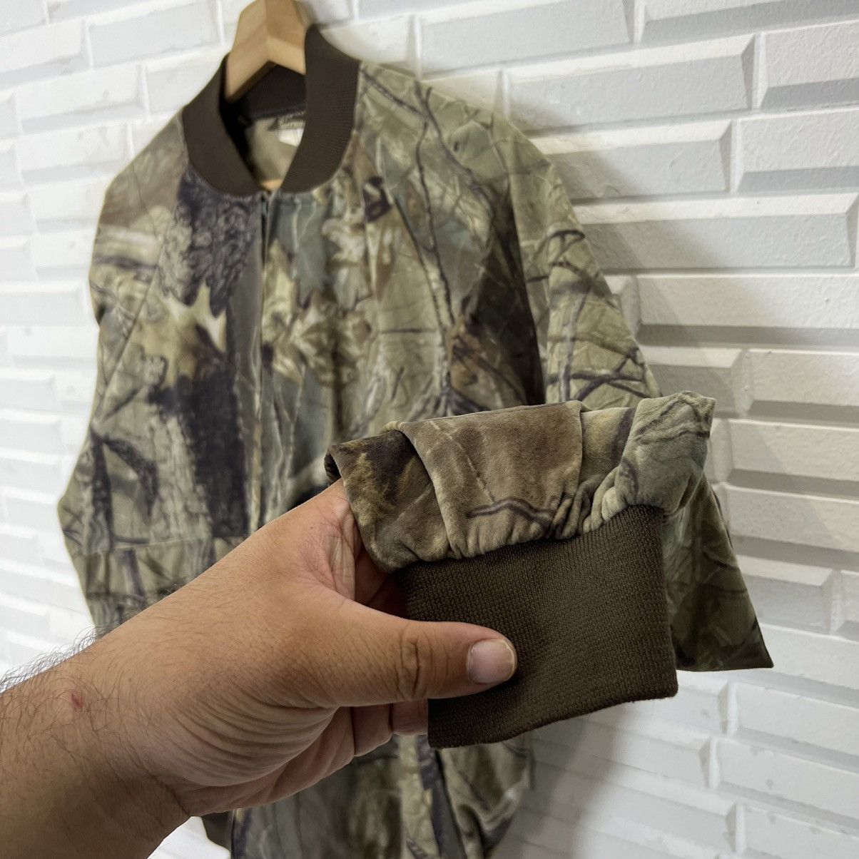 Other VINTAGE SPARTAN OUTDOOR CAMO DESIGN BOMBER JACKET MIKITARY Size US M / EU 48-50 / 2 - 9 Thumbnail