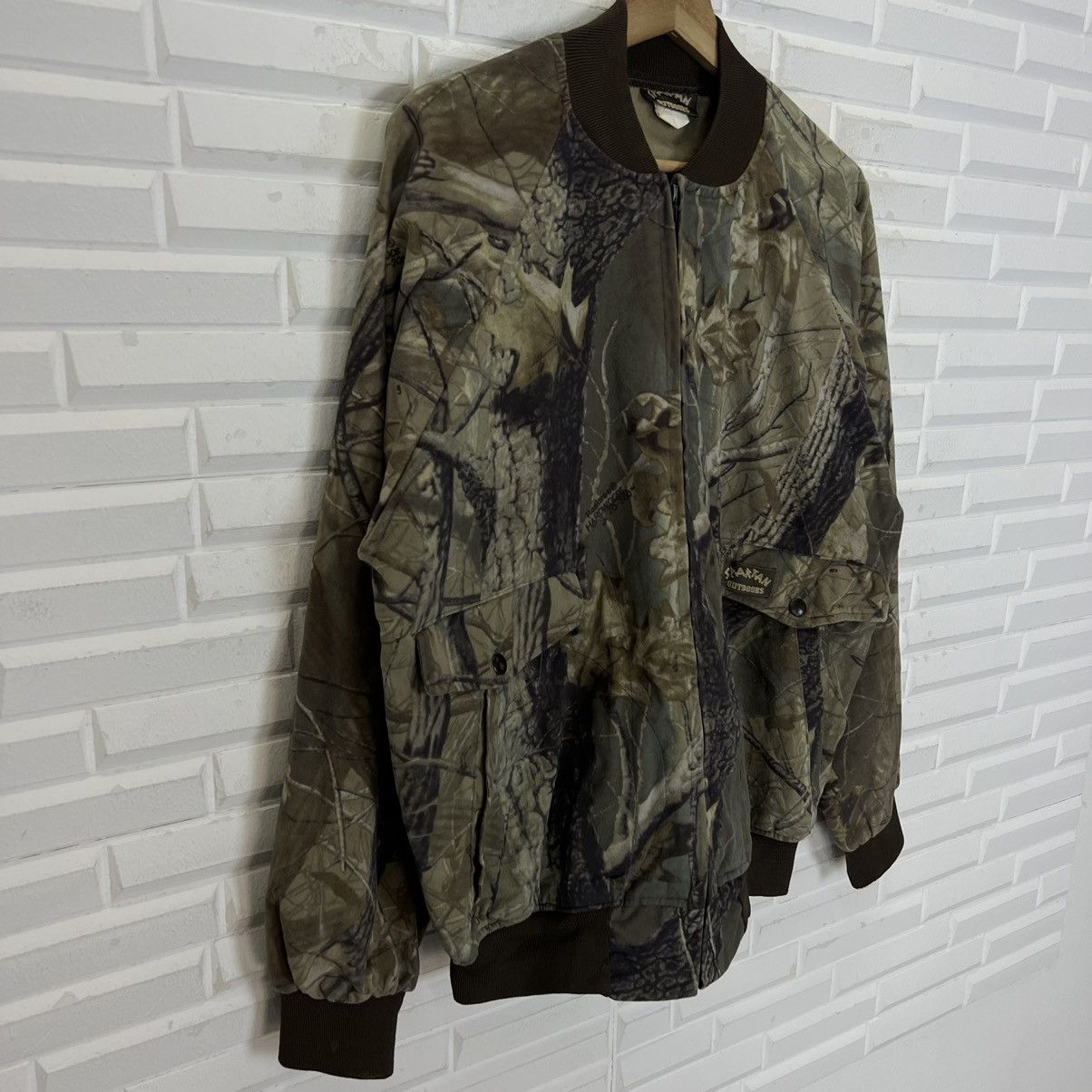 Other VINTAGE SPARTAN OUTDOOR CAMO DESIGN BOMBER JACKET MIKITARY Size US M / EU 48-50 / 2 - 5 Thumbnail