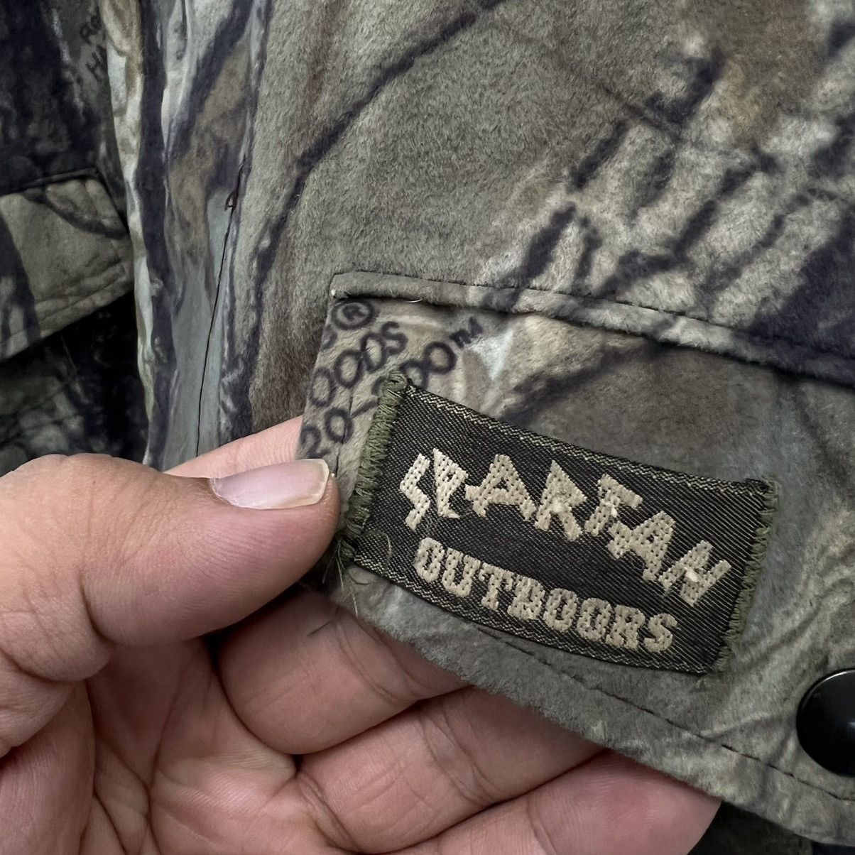 Other VINTAGE SPARTAN OUTDOOR CAMO DESIGN BOMBER JACKET MIKITARY Size US M / EU 48-50 / 2 - 7 Thumbnail