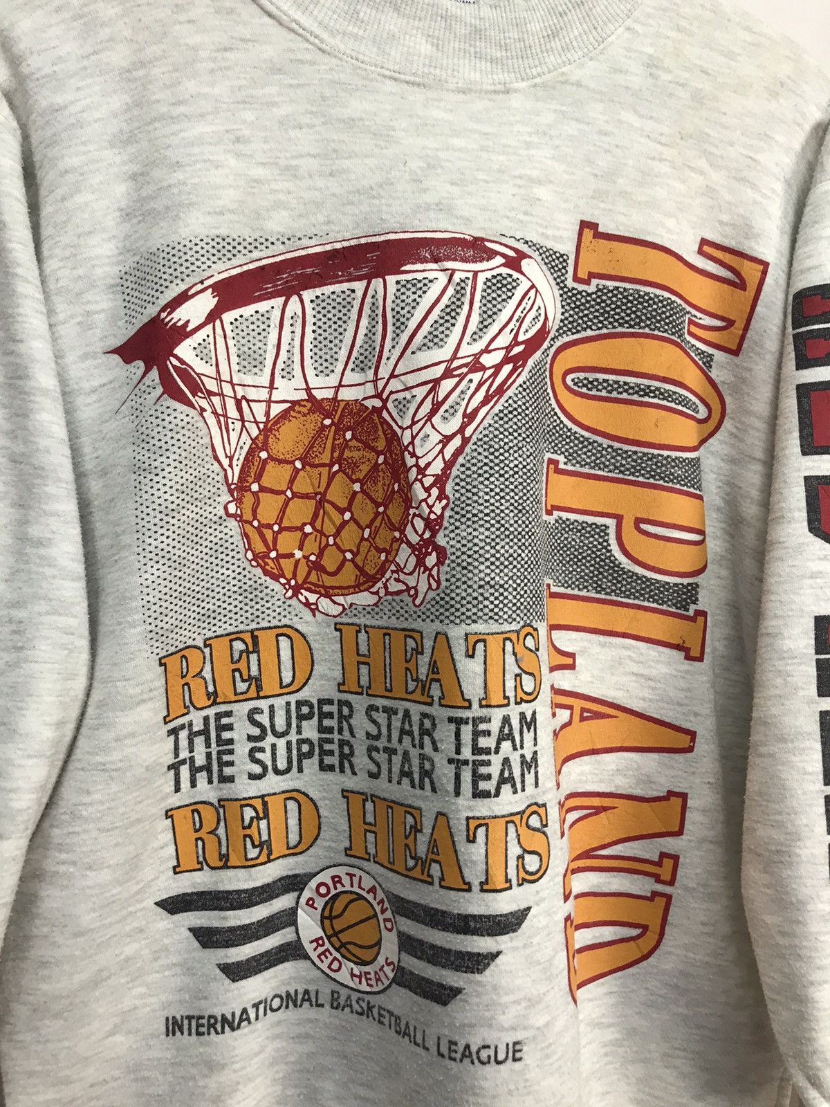 Japanese Brand × Vintage Vintage Portland red heats printed sweatshirt by apfeltown Size US S / EU 44-46 / 1 - 6 Thumbnail